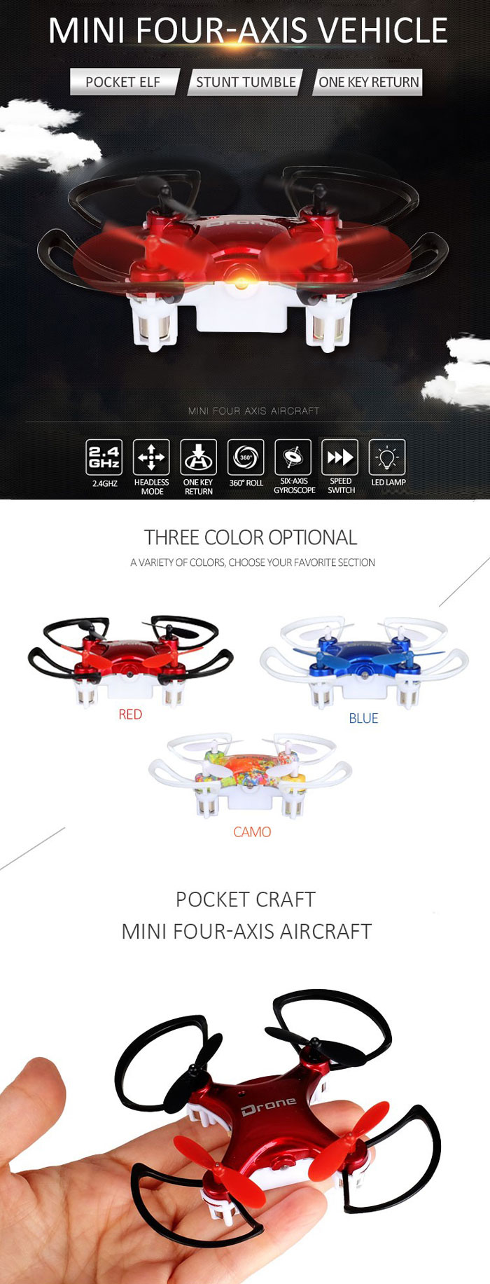 Mini Remote Control Drone K700