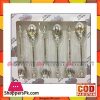 Orchid Silver Plated Tea Spoons- Set of 6