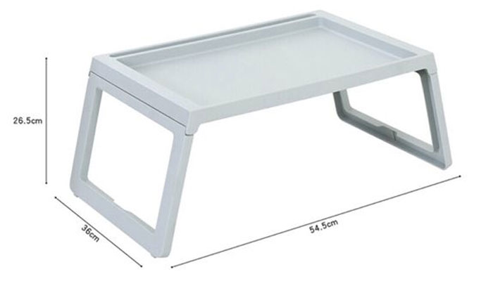 Ikea KLIPSK Plastic Breakfast Bed Tray Table with iPad Holder