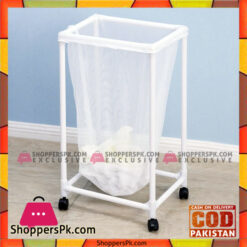 Plastic Lundry Basket with Wheels YLT-0405E