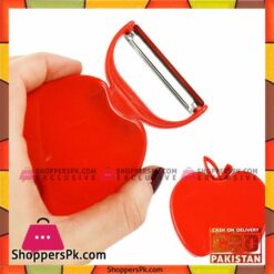 Plastic Vegetable Fruit Foldable Peeler Apple Shaped Potato Slicer Cutter Kitchen Tool