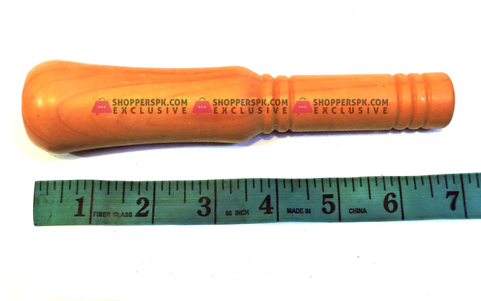 Plastic Wood-Like Mortar &Amp; Pestle Small