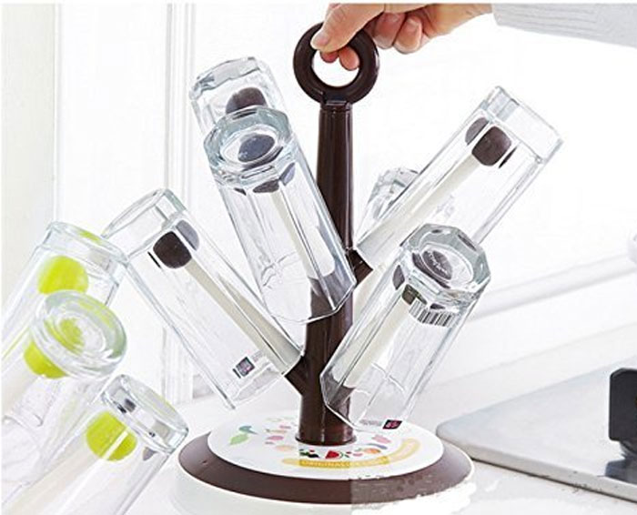 Round Base Candy Tree Glass Stand 8 Hold 4 Round Base Candy Tree Glass Stand 8 Hold