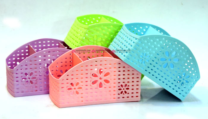 Royal Spoon Holder Plastic 3 Partition