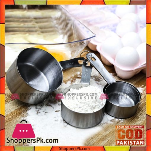 Stainless Steel Measuring Cups 4 - Piece Set