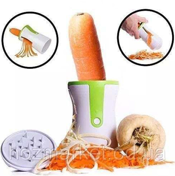 Sunkist Vegetable Cutter Spiral Slicer 4 Sunkist Vegetable Cutter Spiral Slicer