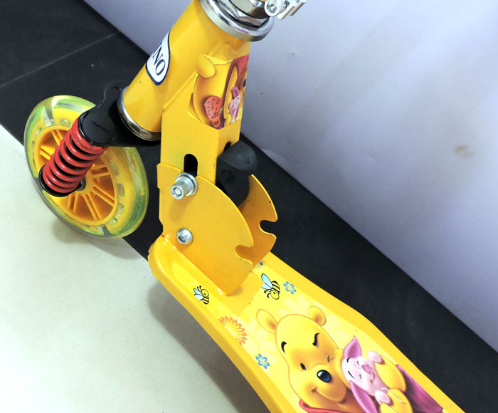 Pooh Three Wheel Scooty For Kids 3 To 10 Years Kids
