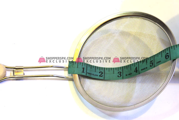 Wooden Handle Stainless Steel Colanders Strainers - Large 16 Inch