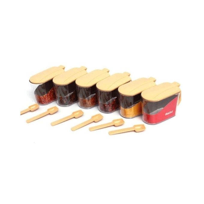 Master Chef Spice Rack Containers - 7 - Jar Set