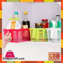 Storage Basket With Handle - 10x5 inch