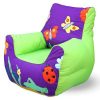 Relaxsit Purple Garden Bean Bag Sofa for Kids