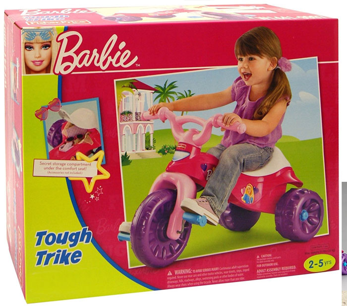 Barbie Tough Trike Tricycle For Kids