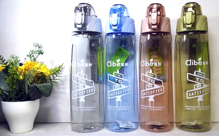 Clibe Food Grade Plastic Water Bottle 600ML - 1 Pcs