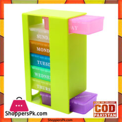 New Pill Box Organizer Weekly 21 Slots 7 Day
