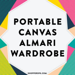 Portable Canvas Almari Wardrobe