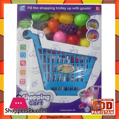Shopping Trolley with Vegetables For Kids