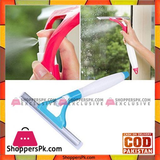 Small Spray Glass Clean Cleaning Brush Wiper