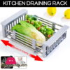 Stainless Steel Sink Rack Roll Folding Drain Rack