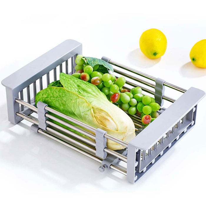 Stainless Steel Sink Rack Roll Folding Drain Rack