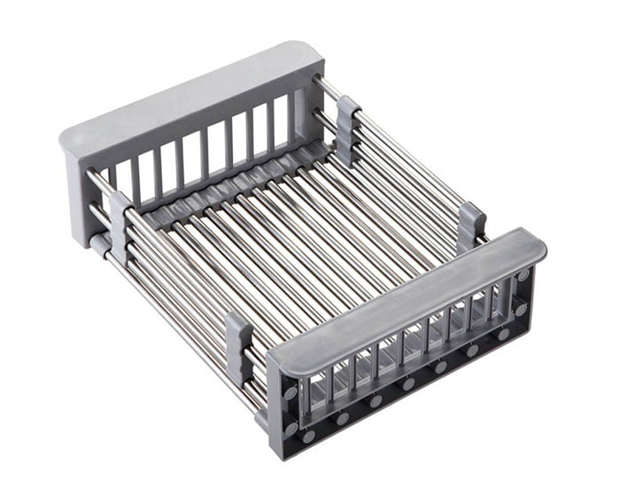 Stainless Steel Sink Rack Roll Folding Drain Rack