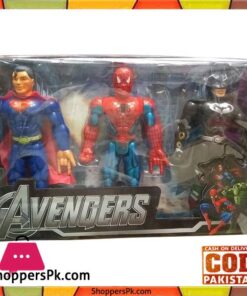 Avengers Hero Action Figures Pack of 3