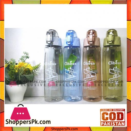 Clibe Food Grade Plastic Water Bottle 600ML - 1 Pcs