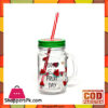 Today Is A Fruit Day 16 oz Mason Jar Strawhole Lid Mug