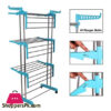 3 Tier Foldable Drying Rack Cloth Laundry Hanger Steel Tw-117 2 3 Tier Foldable Drying Rack Cloth Laundry Hanger Steel Tw-117