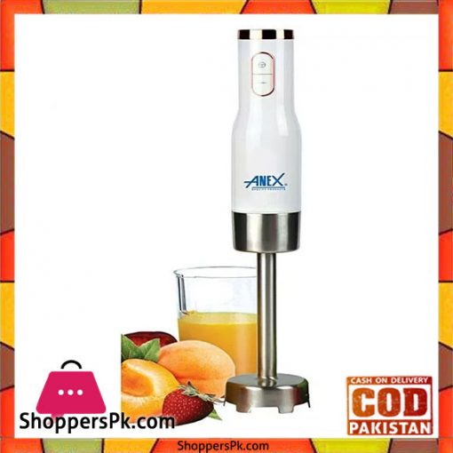 Anex AG-131 HAND BLENDER WITH SPEED CONTROLLER – WHITE