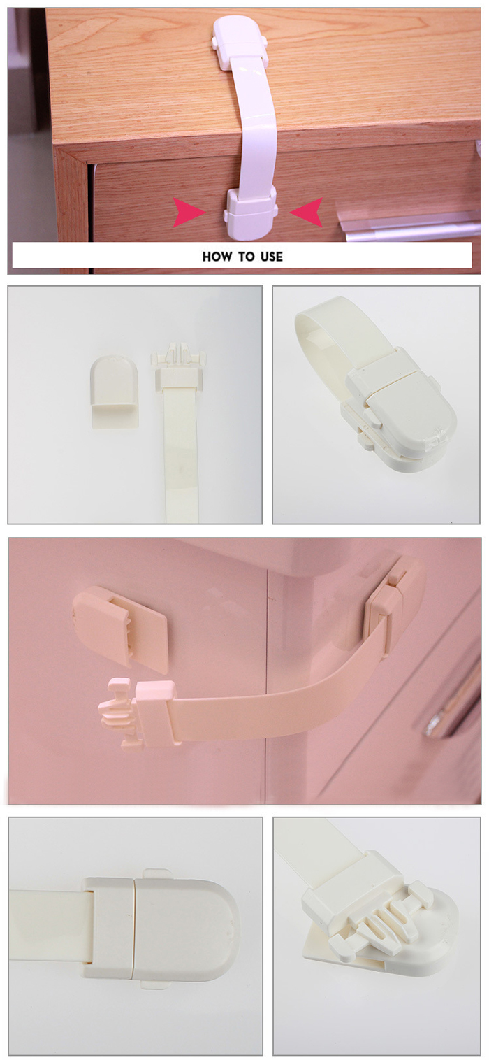 Baby Safety Protection Child Lock Cabinet Door - 1 Pcs