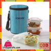 Borosil Microwavable Borosilicate Glass Klip N Store Round 400Ml 3-Pieces Lunch Box Set 2 Borosil Microwavable Borosilicate Glass Klip N Store Round 400Ml 3-Pieces Lunch Box Set