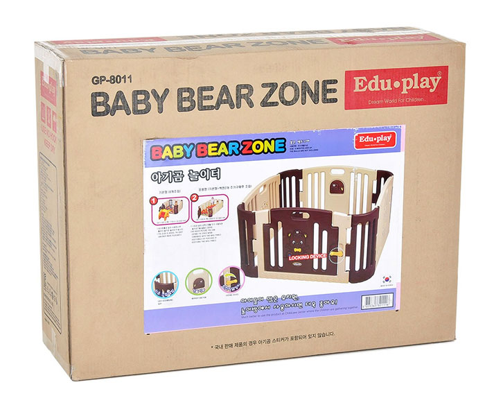 Edu-Play Baby Bear Zone With Enclosed Play Area Gp-8011B