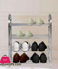 High Quality Stainless Steel 4 Tier Shoe Rack A284-LW