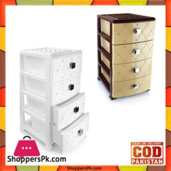 4 Layer Plastic Drawer Nigin 1364