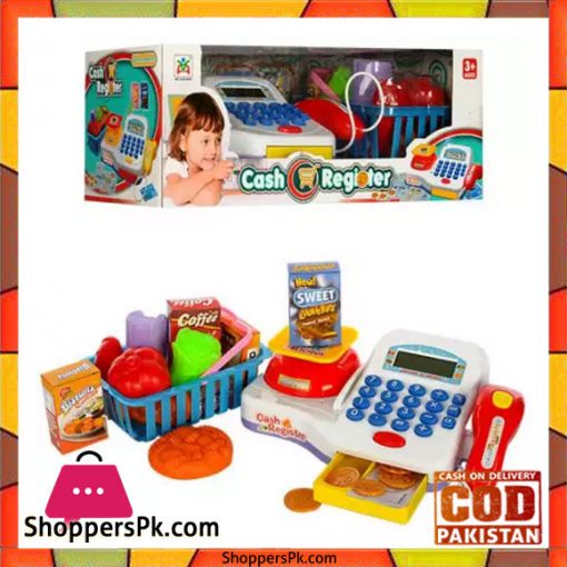Kids Cash Register Toy Children Educational Cash Register Toy Set