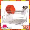 Limon Stainless Steel Dish Drainer Two Tier 1292
