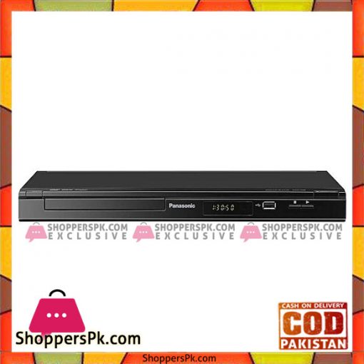 Panasonic DVD-S500GFK - DVD Player - Black