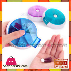 Weekly Travel Pill Box Organiser 7 Day Tablet Medicine Storage Dispenser Holder