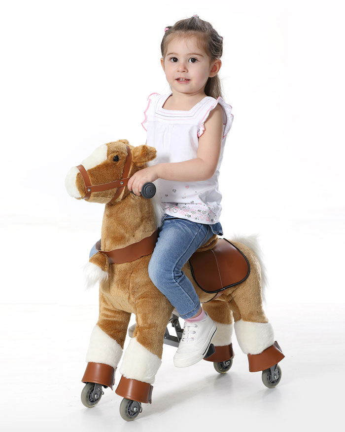Pony Ride Ride On Rocking Cycle Horse Giddy Up Cowboy - Large Ages 2-5