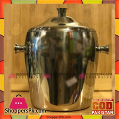 Insulated Ice Bucket with Lid Stainless Steel