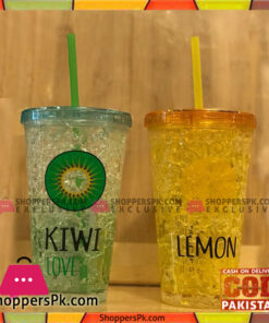 Double Wall Acrylic Travel Cup with Lid and Straw -1 Pcs