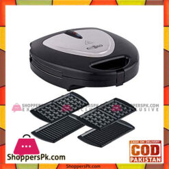 Super Asia SS-3435 - Sandwich Maker Grill - Black 