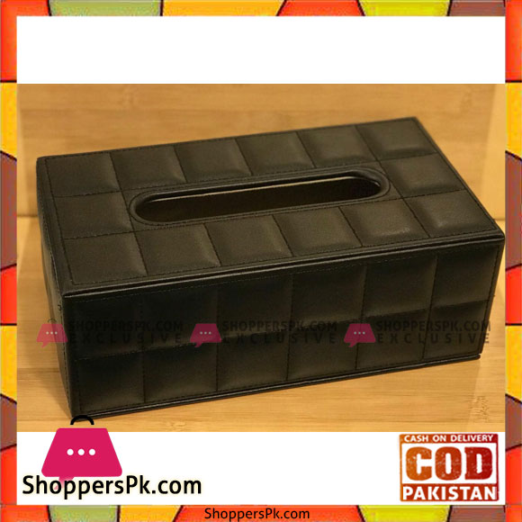 Durable Home Car Rectangle Pu Leather Tissue Box Cover Napkin Paper Black 6 Durable Home Car Rectangle Pu Leather Tissue Box Cover Napkin Paper Black