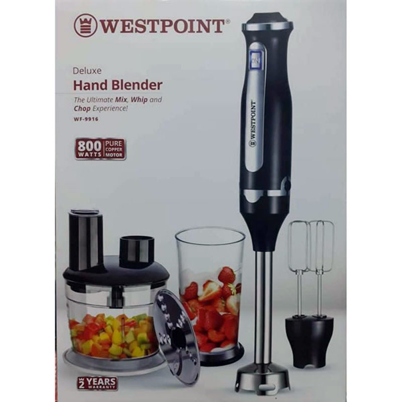 Westpoint Deluxe Hand Blender Set (Wf-9916) 4 Westpoint Deluxe Hand Blender Set (Wf-9916)
