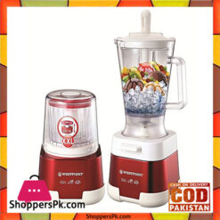 Westpoint Official Pack of 2 - WF-2060 - Chopper Blender - White & Red 