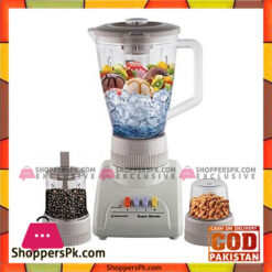 Westpoint WF 321  Deluxe Blender Grinder  3 in 1  450 Watts  White