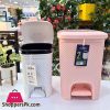 Ziba Sazan Plastic Padle Trash Dustbin - 18Liter Iran Made