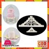 2 Pcs Sugarcraft Crown Set Plastic Fondant Cutter Cake Decorating Tools