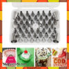 52Pcs Icing Piping Pastry Fondant Cake Decorating Sugarcraft Nozzle Tips Set