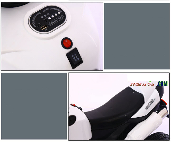 Bmw Electric Baby Dolphin Motor Bike Smoking From Silencer At-1188